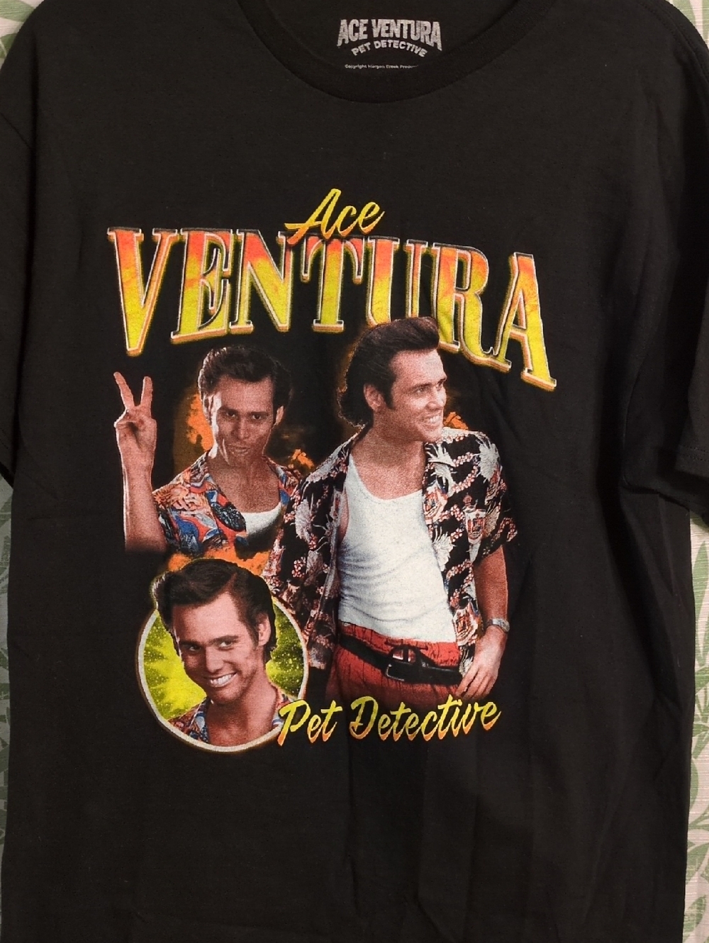 Ace Ventura Pet Detective Graphic Tee - Black